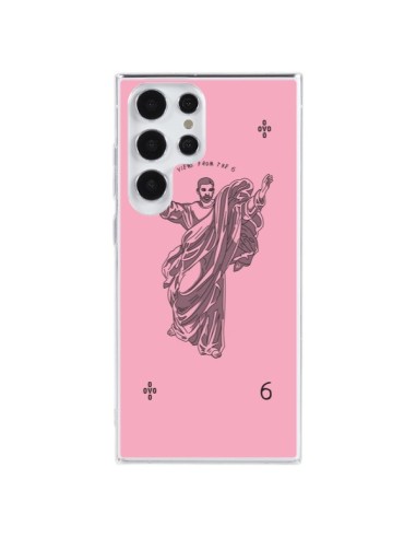 Cover Samsung Galaxy S23 Ultra 5G God Pink Drake Chanteur Jeu Cartes - Mikadololo