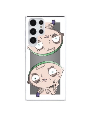 Cover Samsung Galaxy S23 Ultra 5G Stewie Joker Suicide Squad Double - Mikadololo