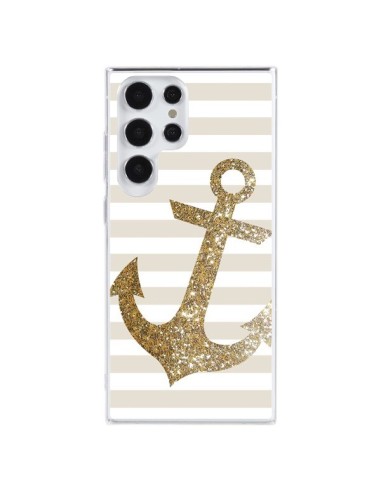 Cover Samsung Galaxy S23 Ultra 5G Ancora Marina Oro - Monica Martinez