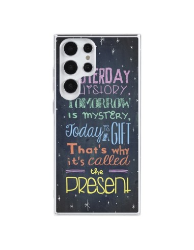 Cover Samsung Galaxy S23 Ultra 5G Today is a gift Regalo - Maximilian San