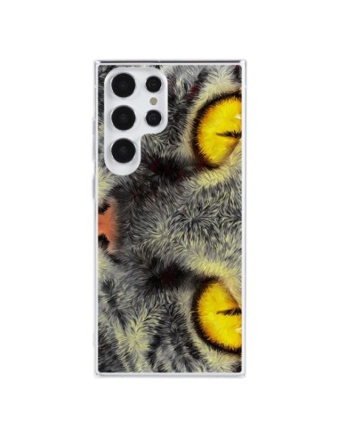 Cover Samsung Galaxy S23 Ultra 5G Gatto Gato Loco - Maximilian San