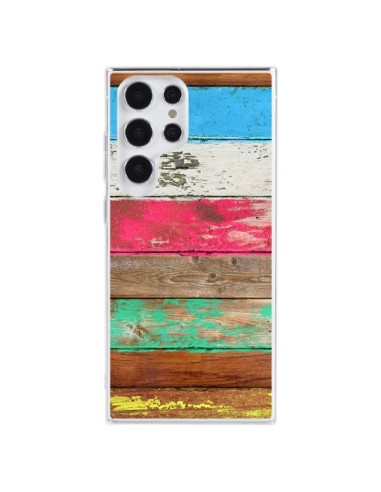 Samsung Galaxy S23 Ultra 5G Case Eco Fashion Wood - Maximilian San