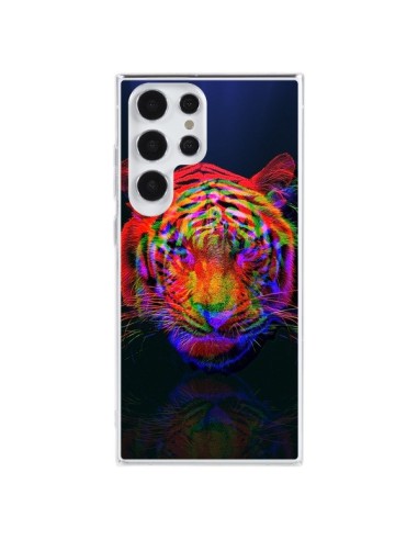 Cover Samsung Galaxy S23 Ultra 5G Tigre Beautiful Aberration - Maximilian San