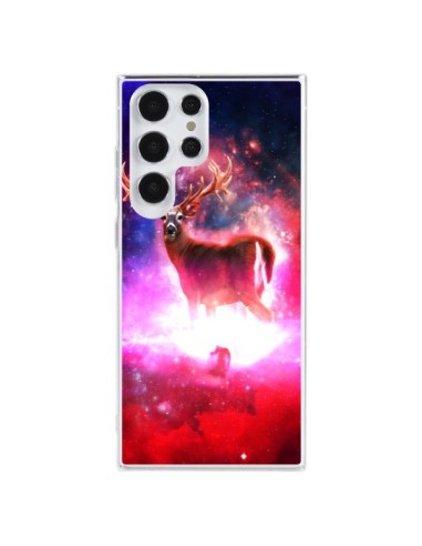 Cover Samsung Galaxy S23 Ultra 5G Cosmic Deer Cervo Galaxy - Maximilian San