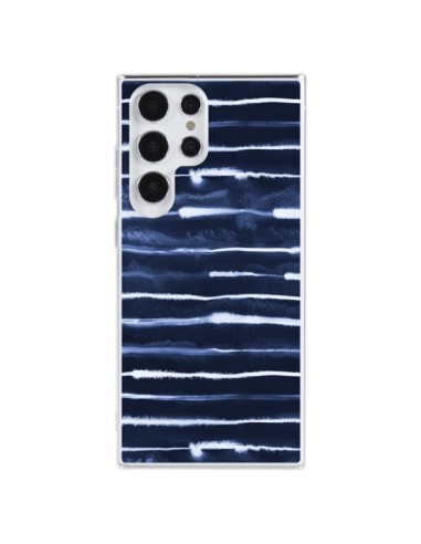 Cover Samsung Galaxy S23 Ultra 5G Electric Lines Azzurro - Ninola Design