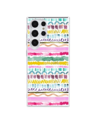 Samsung Galaxy S23 Ultra 5G Case Garlands Tribal - Ninola Design