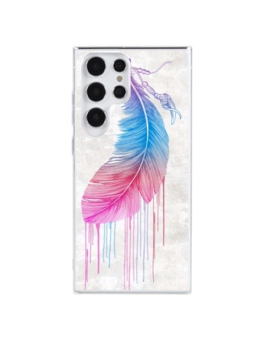 Samsung Galaxy S23 Ultra 5G Case Plumes Rainbow - Rachel Caldwell