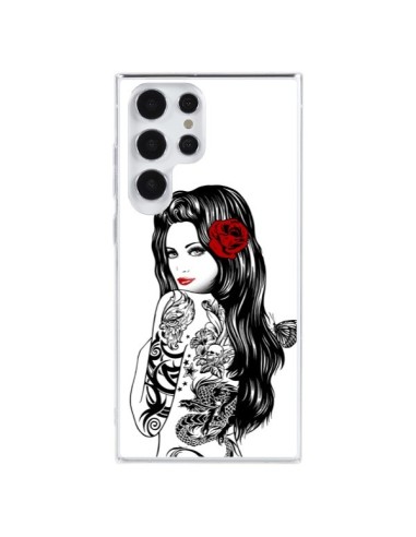 Samsung Galaxy S23 Ultra 5G Case Girl Tattoo Lolita - Rachel Caldwell