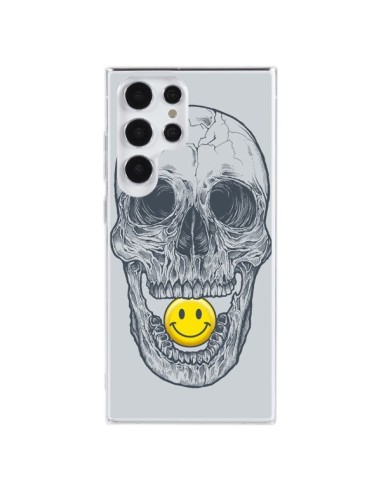 Cover Samsung Galaxy S23 Ultra 5G Smiley Face Teschio - Rachel Caldwell