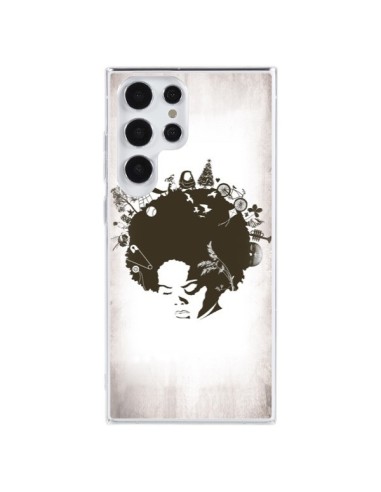 Coque Samsung Galaxy S23 Ultra 5G Childhood Garden Afro - Rachel Caldwell