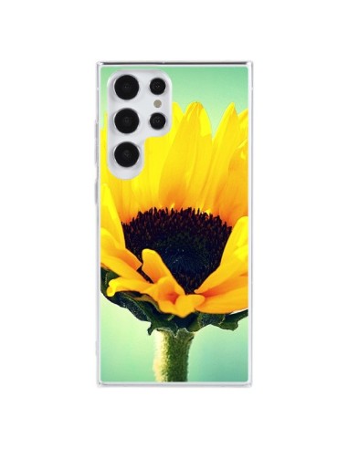 Samsung Galaxy S23 Ultra 5G Case Sunflowers Zoom Flowers - R Delean