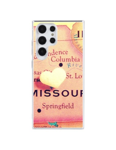 Cover Samsung Galaxy S23 Ultra 5G Mappa Missouri Coeoeur - R Delean