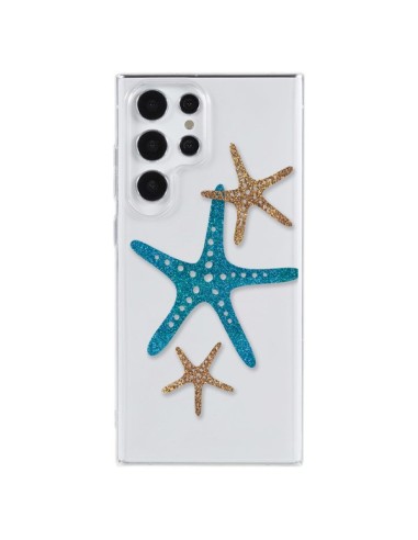 Cover Samsung Galaxy S23 Ultra 5G Stella Marina Trasparente - Sylvia Cook