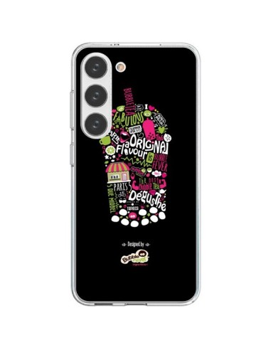 Coque Samsung Galaxy S23 5G Bubble Fever Original Flavour Noir - Bubble Fever