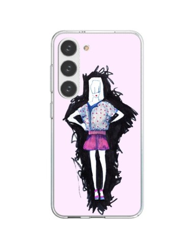 Cover Samsung Galaxy S23 5G Valentine Donna Fashion Moda Rosa Chiaro - Cécile