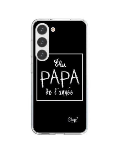 Cover Samsung Galaxy S23 5G Eletto Papà dell'Anno Nero - Chapo