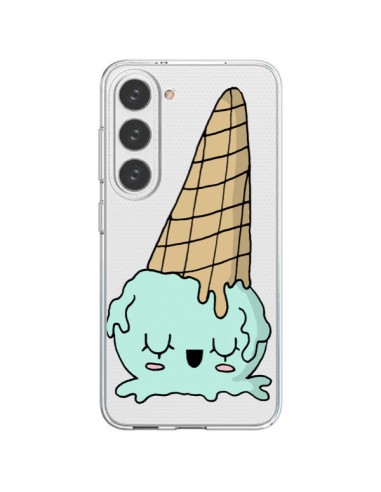 Coque Samsung Galaxy S23 5G Ice Cream Glace Summer Été Renverse Transparente - Claudia Ramos