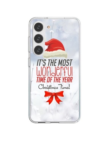 Cover Samsung Galaxy S23 5G Buon Natale - Eleaxart