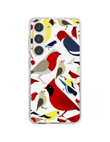 Coque Samsung Galaxy S23 5G Oiseaux Birds - Eleaxart