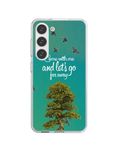 Samsung Galaxy S23 5G Case Let's Go Far Away Trees - Eleaxart