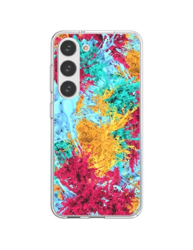 Cover Samsung Galaxy S23 5G Splash Pittura - Eleaxart