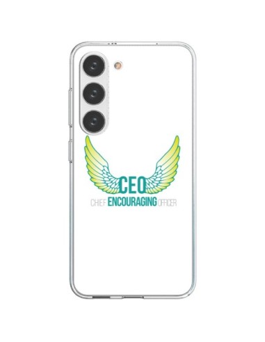 Cover Samsung Galaxy S23 5G CEO Chief Encouraging Officer Verde - Shop Gasoline