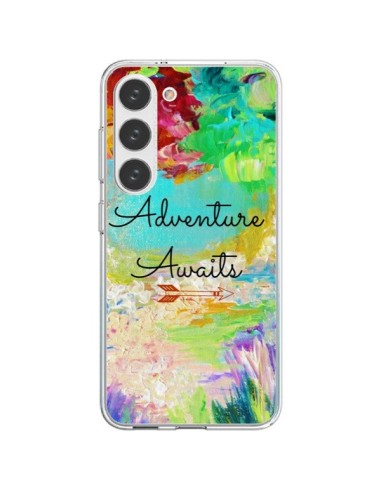 Coque Samsung Galaxy S23 5G Adventure Awaits Fleurs - Ebi Emporium