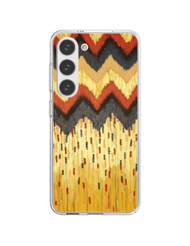 Samsung Galaxy S23 5G Case Shine On Gold Aztec - Ebi Emporium