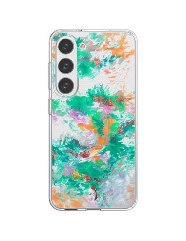 Cover Samsung Galaxy S23 5G Sirena Fiori Trasparente - Ebi Emporium