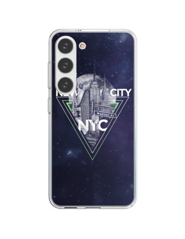 Cover Samsung Galaxy S23 5G New York City Triangolo Verde - Javier Martinez