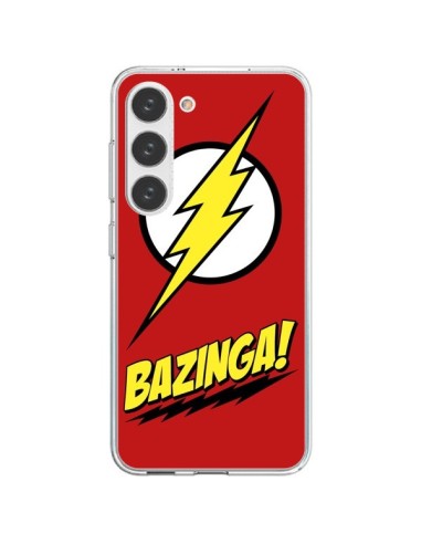 Coque Samsung Galaxy S23 5G Bazinga Sheldon The Big Bang Theory - Jonathan Perez