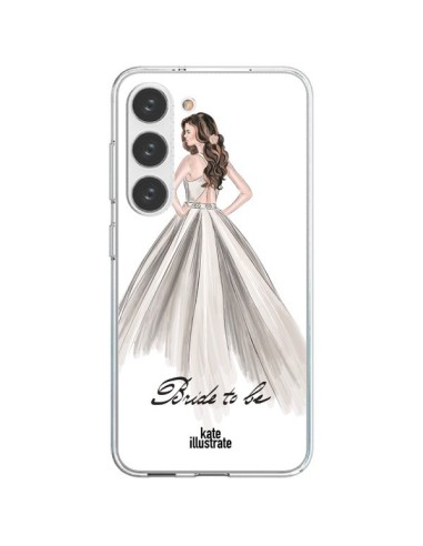 Coque Samsung Galaxy S23 5G Bride To Be Mariée Mariage - kateillustrate