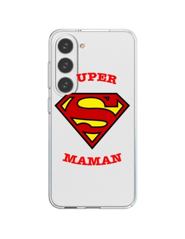 Cover Samsung Galaxy S23 5G Super Mamma Trasparente - Laetitia