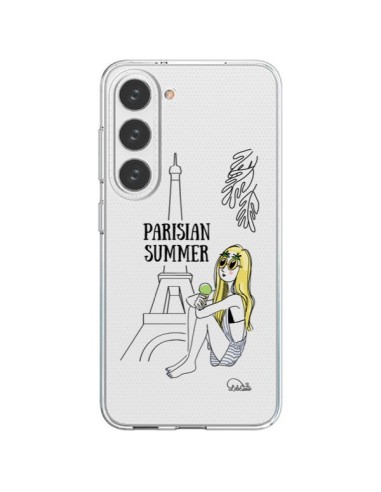 Cover Samsung Galaxy S23 5G Parisian Summer Estate Parigina Trasparente - Lolo Santo