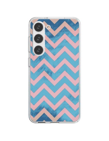 Coque Samsung Galaxy S23 5G Azteque Chevron Sunset - Mary Nesrala