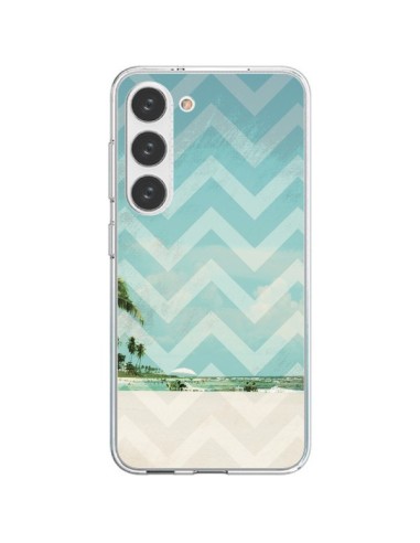 Cover Samsung Galaxy S23 5G Chevron Beach Dreams Triangolo Azteco Estate - Mary Nesrala