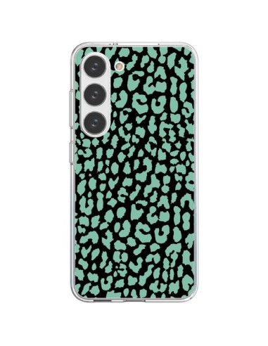 Cover Samsung Galaxy S23 5G Leopardo Verde Menta - Mary Nesrala