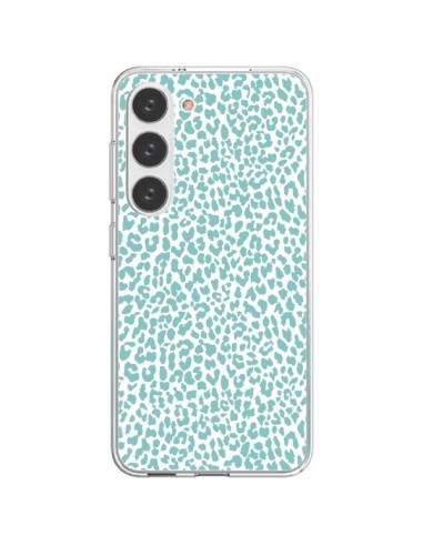 Cover Samsung Galaxy S23 5G Leopardo Turchese - Mary Nesrala