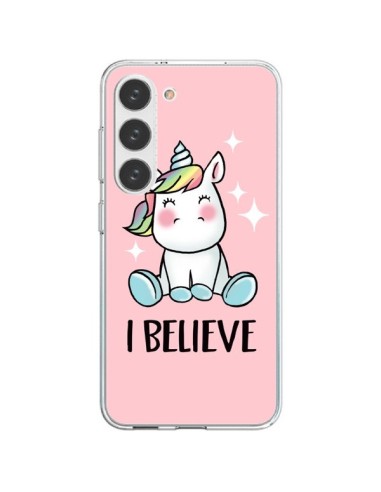 Cover Samsung Galaxy S23 5G Unicorno I Believe - Maryline Cazenave