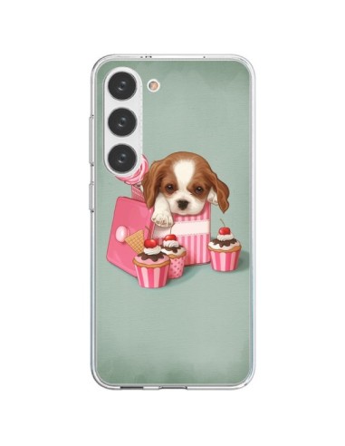 Cover Samsung Galaxy S23 5G Cane Cupcake Torta Boite - Maryline Cazenave