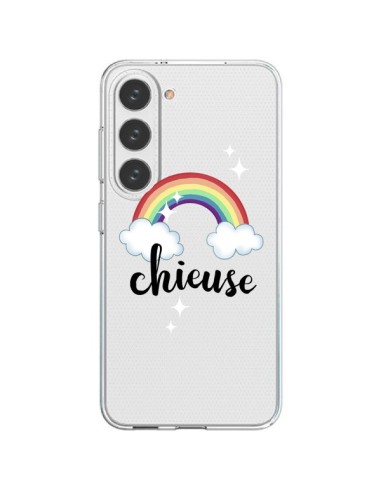 Samsung Galaxy S23 5G Case Chieuse Arc En Ciel Clear - Maryline Cazenave