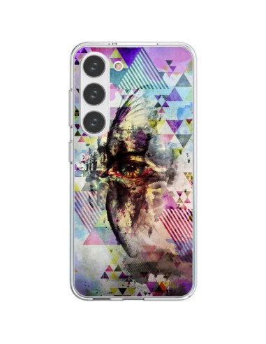 Cover Samsung Galaxy S23 5G Occhio Triangolo Cry Bird - Maximilian San