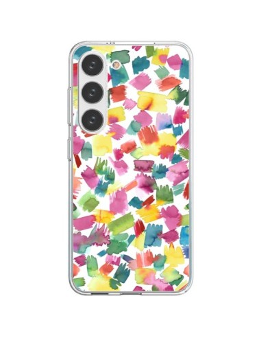 Cover Samsung Galaxy S23 5G Abstract Primavera Colorata - Ninola Design