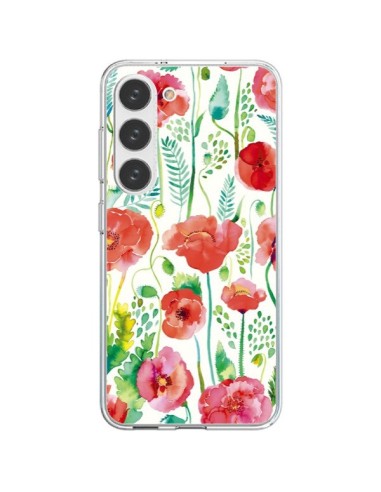 Cover Samsung Galaxy S23 5G Pianeti Costellazioni Rosa- Ninola Design