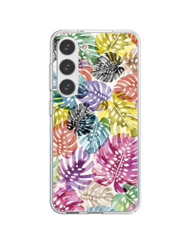 Samsung Galaxy S23 5G Case Tigri e Leopardi Yellow - Ninola Design