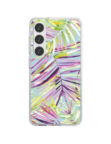 Samsung Galaxy S23 5G Case Flowers Tropicali Multicolor - Ninola Design