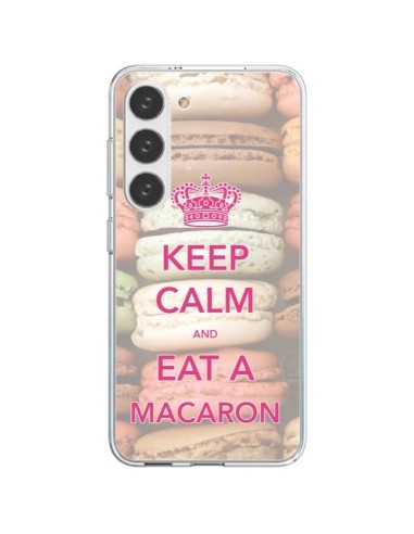 Samsung Galaxy S23 5G Case Keep Calm and Eat A Macaron - Nico