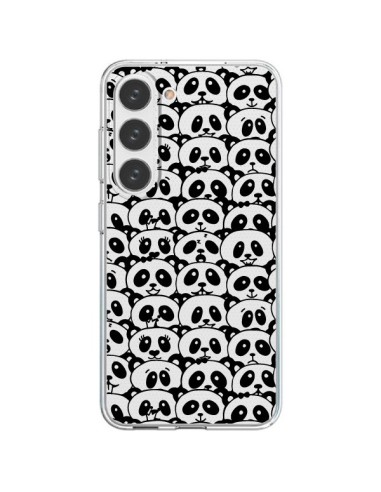 Cover Samsung Galaxy S23 5G Panda Trasparente - Nico