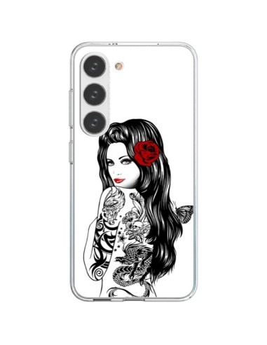 Cover Samsung Galaxy S23 5G Ragazza Tatuaggio Lolita - Rachel Caldwell