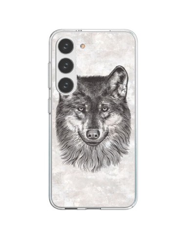 Cover Samsung Galaxy S23 5G Lupo Grigio - Rachel Caldwell